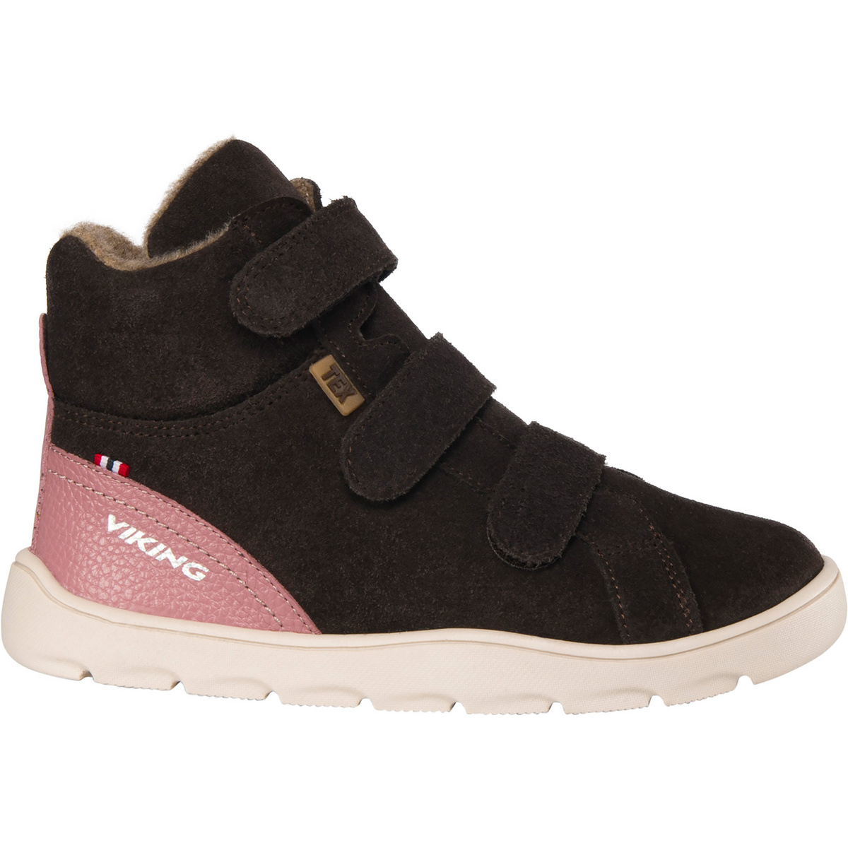 Viking Kinder Lovund Warm WP 3V Schuhe (Größe 27, braun)