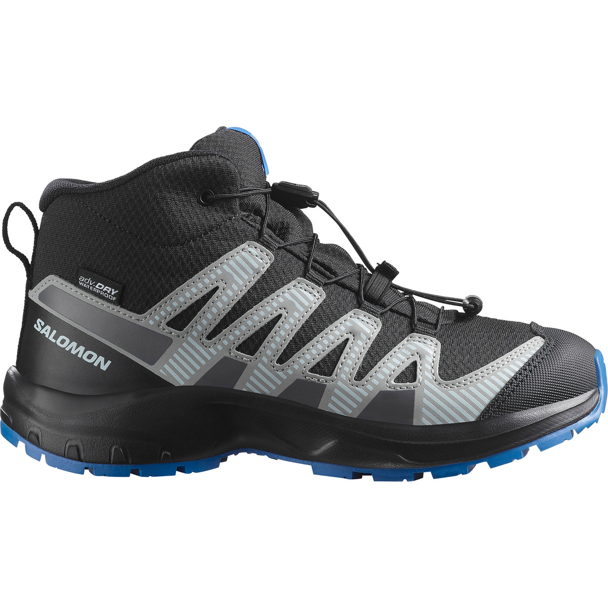 Salomon Kinder XA Pro V8 Mid WP Schuhe (Größe 31, schwarz)