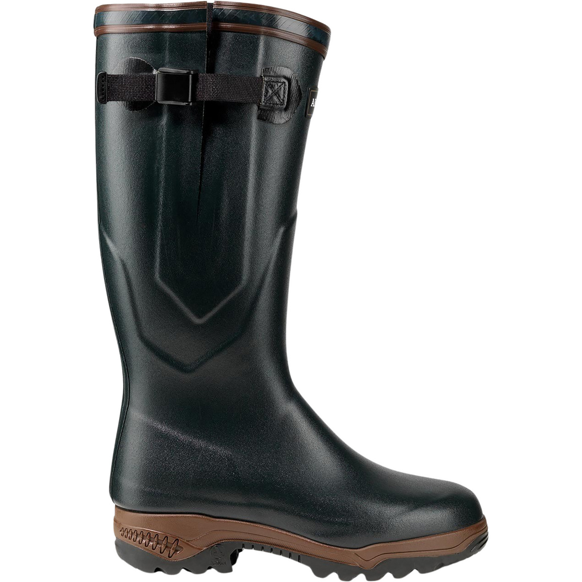 Aigle Bottes en caoutchouc Parcours 2 Iso (taille 39, Gris)