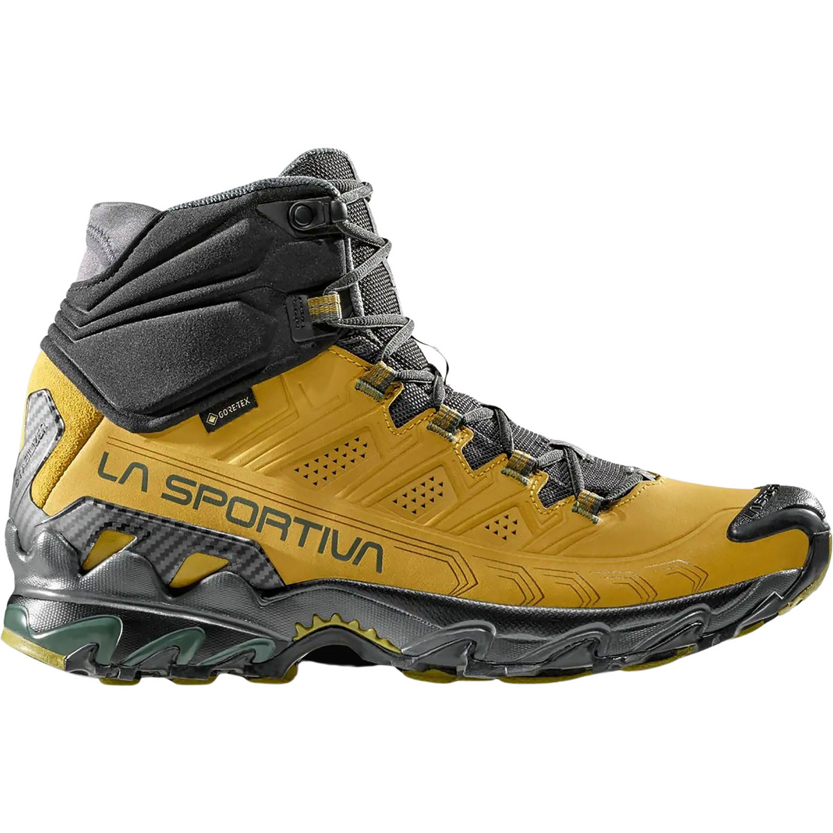 La Sportiva Homme Chaussures Ultra Raptor II Mid Leather GTX (taille 46, Jaune)