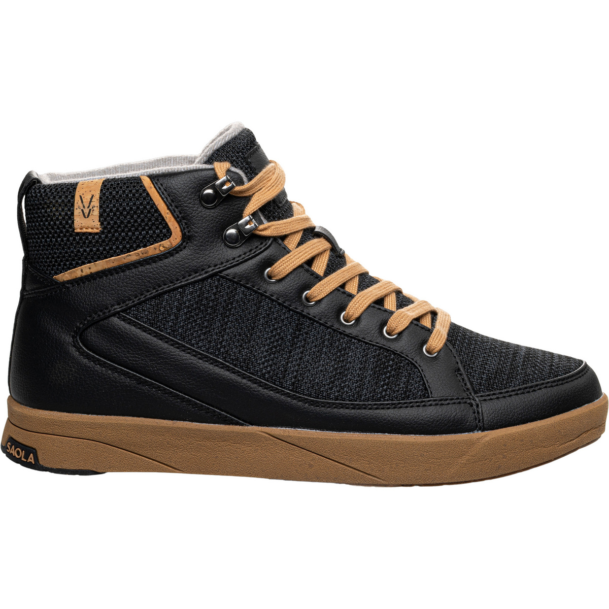 Saola Uomo Scarpe Machu WP (Taglia 46, Nero)