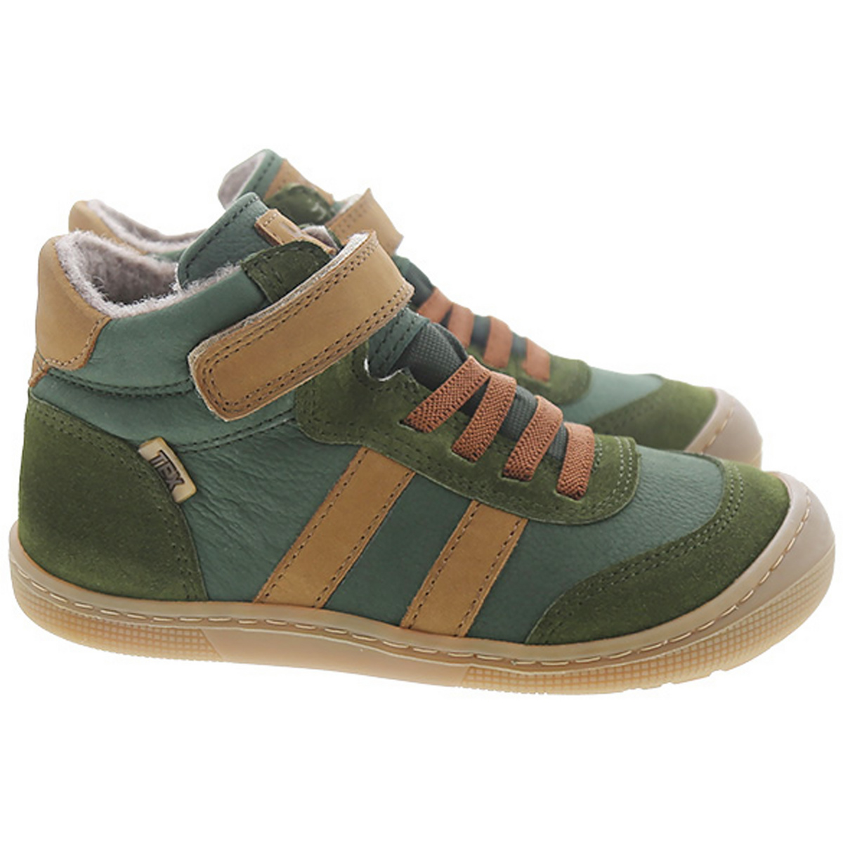 Koel Barefoot Bambino Scarpe Daniel 2.0 Felt Tex (Taglia 31, Verde)