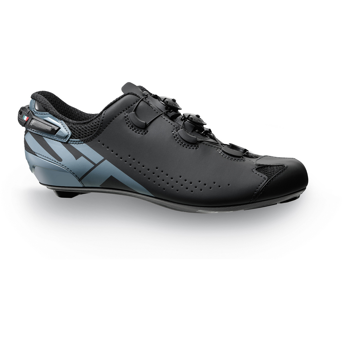 Sidi Uomo Scarpe da ciclismo Shot 2S (Taglia 46.5, Nero)