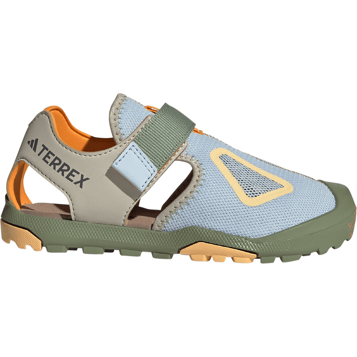 adidas Terrex Kinder Captain Toey 2.0 Sandalen (Größe 36.5 , grau)
