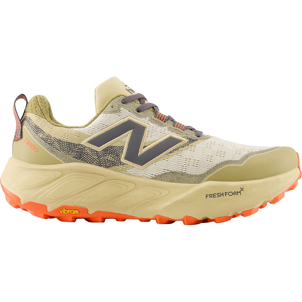 New Balance Herren Fresh Foam X Hierro V9 Schuhe (Größe 42, beige)