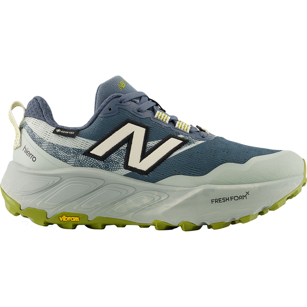 New Balance Femme Chaussures Fresh Foam X Hierro V9 GTX (taille 39, Bleu)
