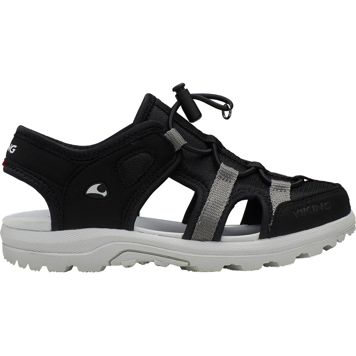 Viking Kinder Sandvika Sl Sandale (Größe 24, schwarz)