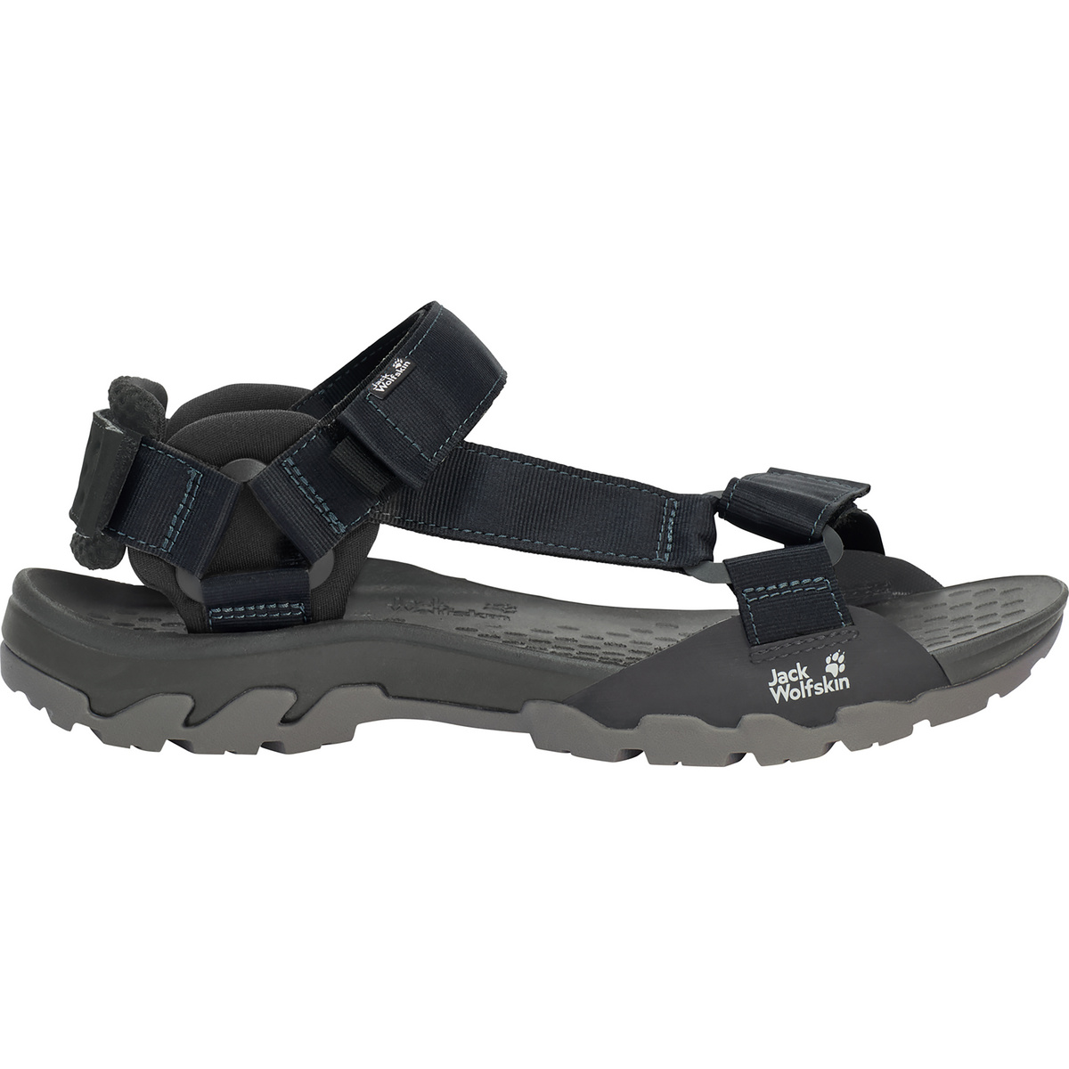 Jack Wolfskin Damen Ridge Sandale (Größe 42, schwarz)