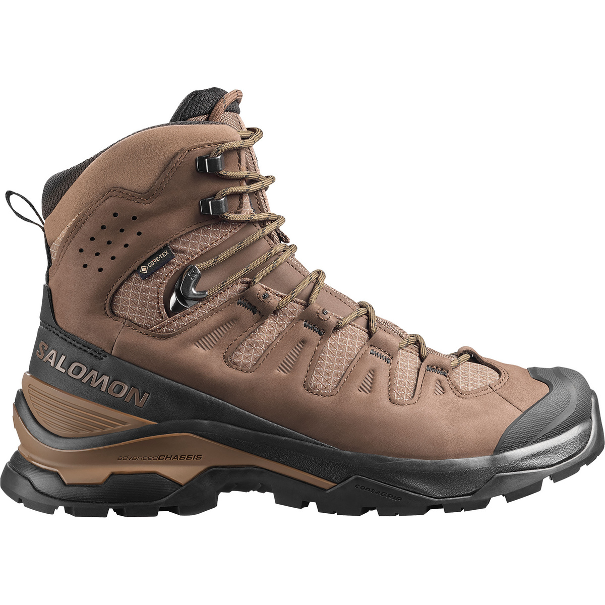 Salomon Herren Quest 5 GTX Schuhe (Größe 46, braun)