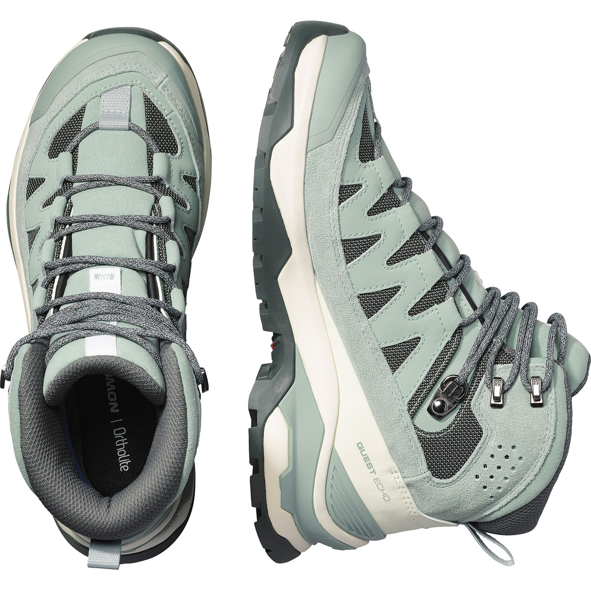 Salomon Damen Quest Echo GTX Schuhe (Größe 37 , gruen)