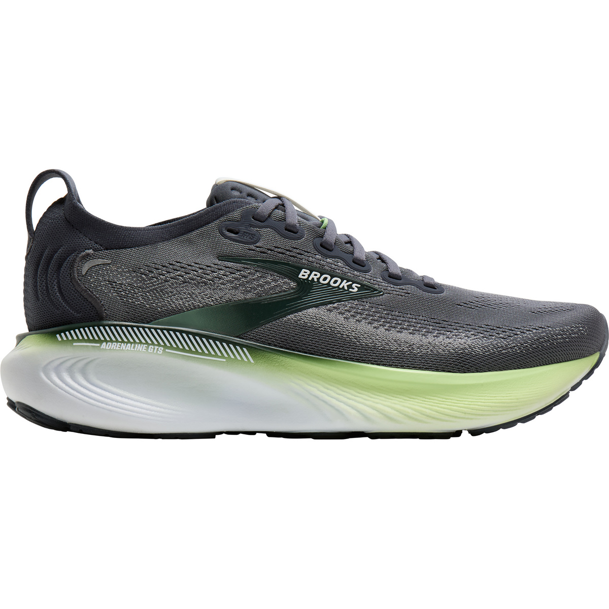 Brooks Herren Adrenaline GTS 25 Schuhe (Größe 42.5, weiss)