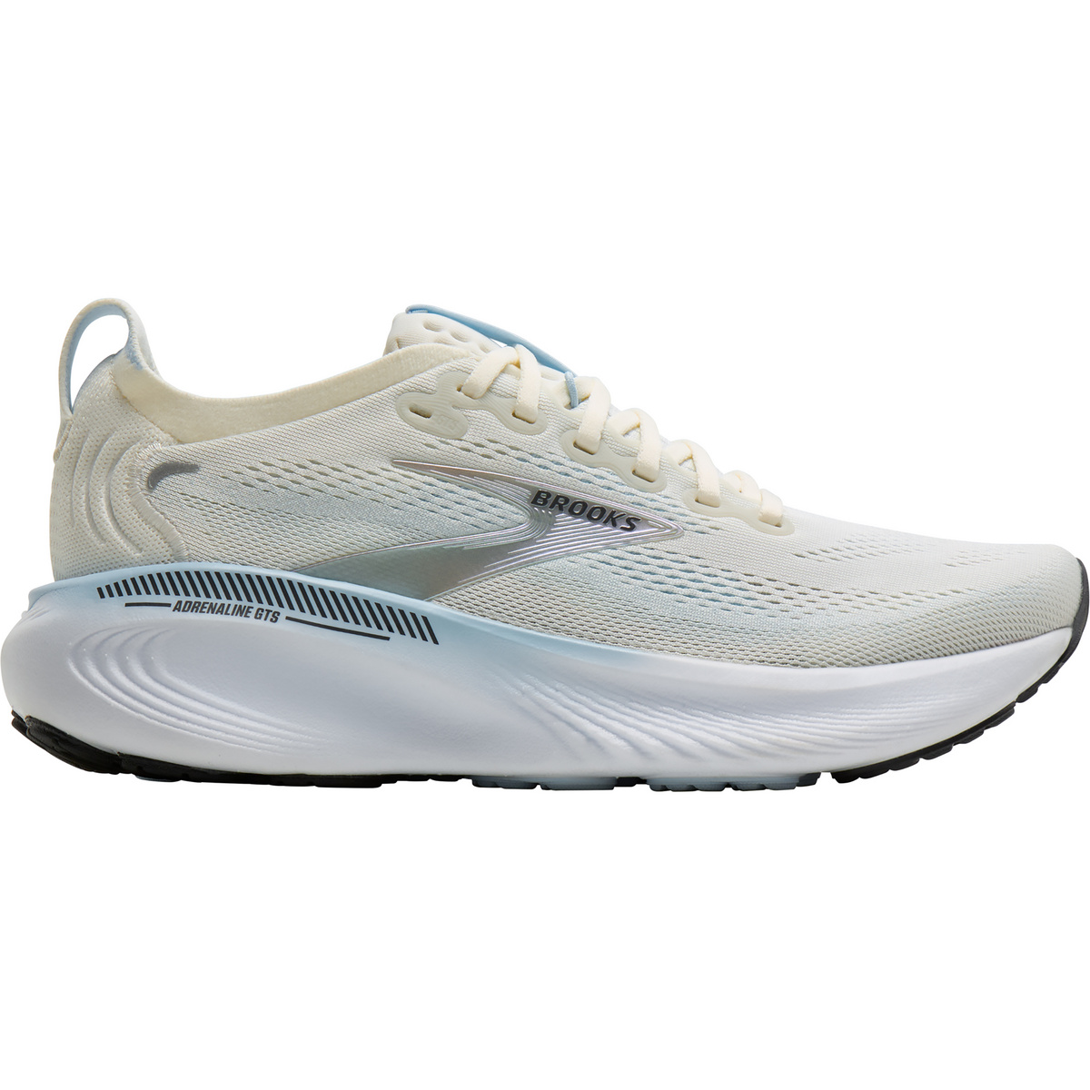 Brooks Damen Adrenaline GTS 25 Schuhe (Größe 42, weiss)