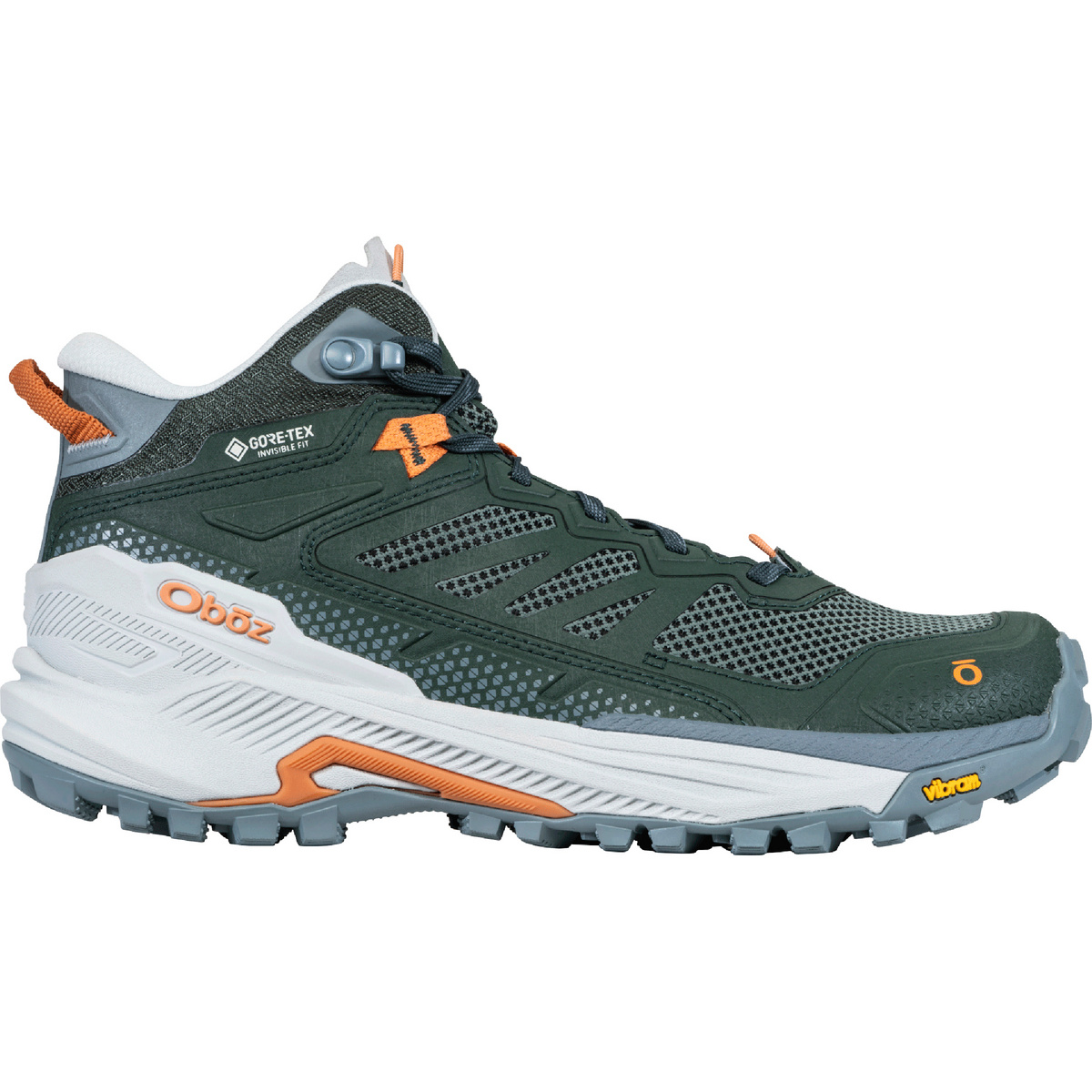 Oboz Femme Chaussures Katabatic RT Mid GTX (taille 38, Vert)