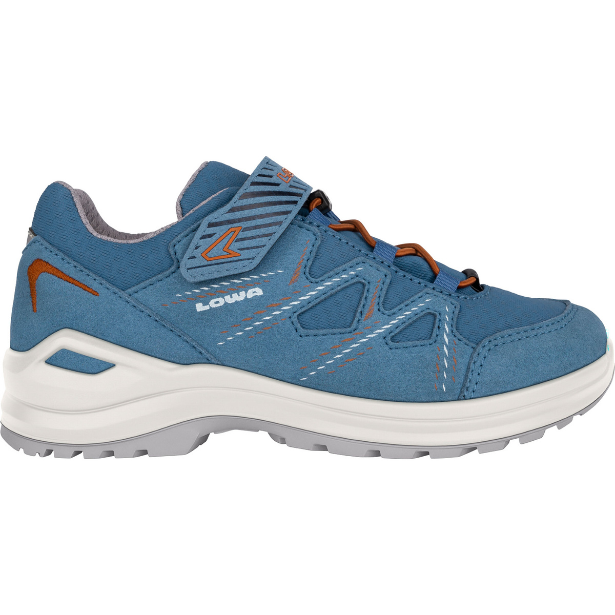 Lowa Kinder Innox Evo II GTX Low Schuhe (Größe 36, blau)