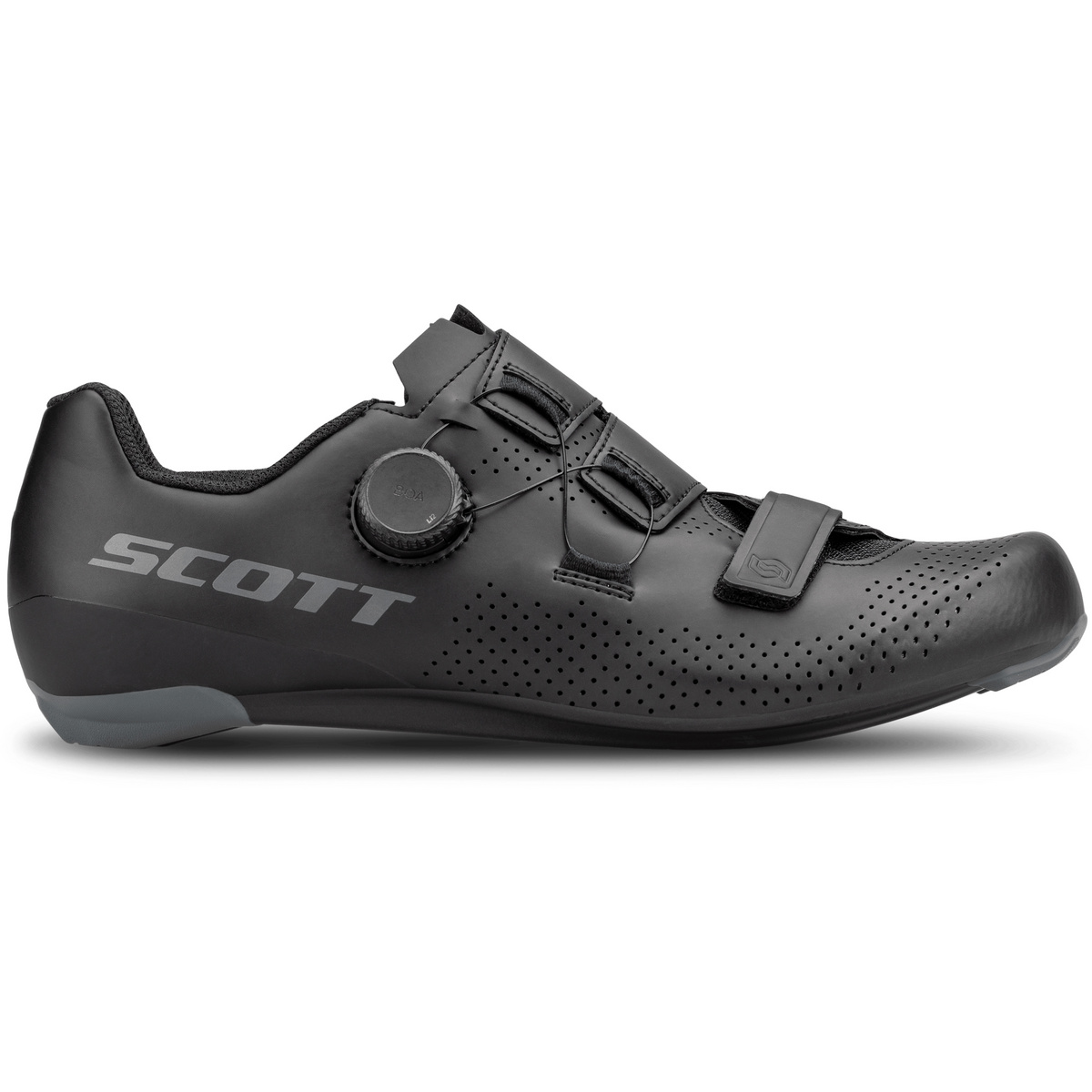 Scott Herren Road Team Boa Radschuhe (Größe 42, grau)