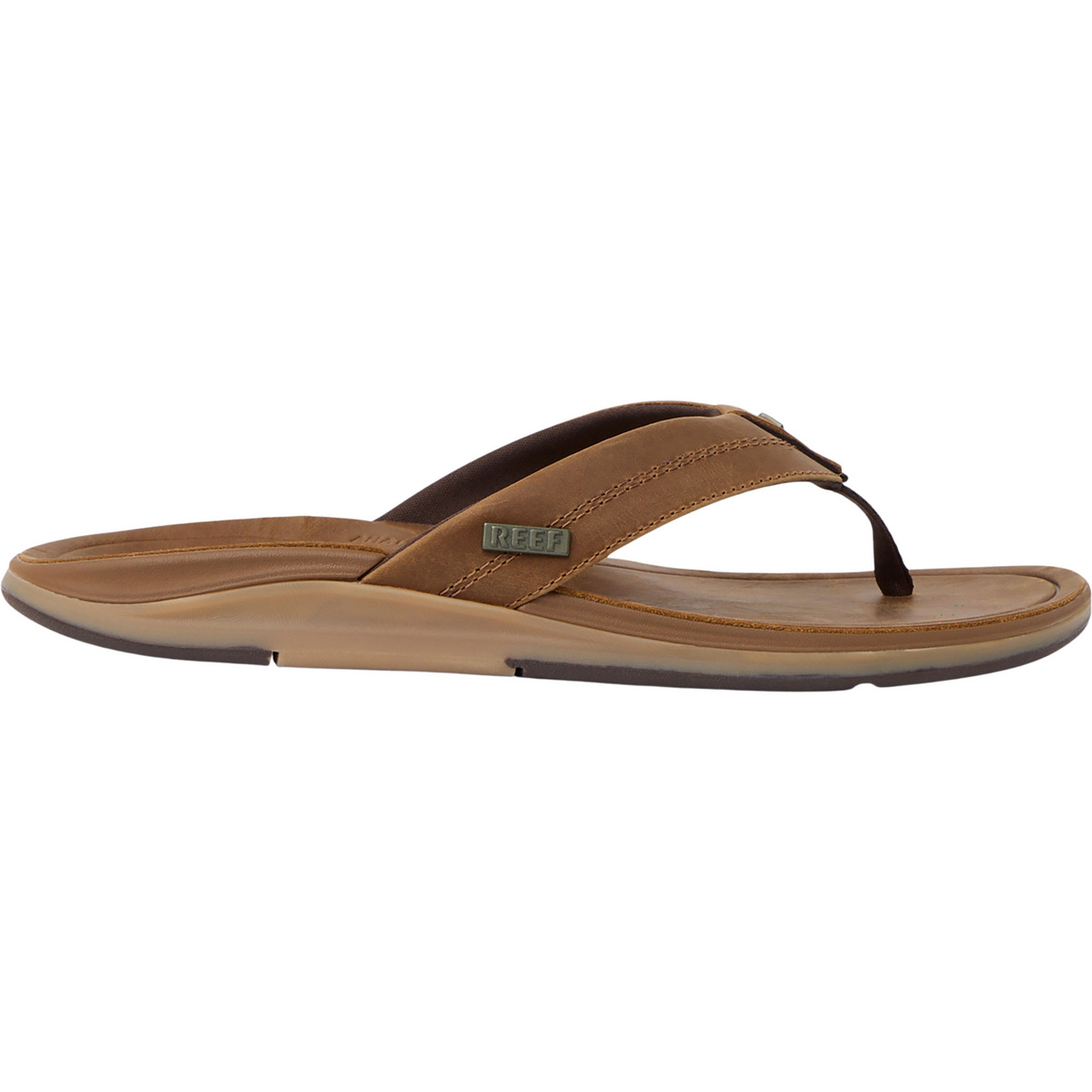 Image of Reef Herren Leather Offshore Sandale