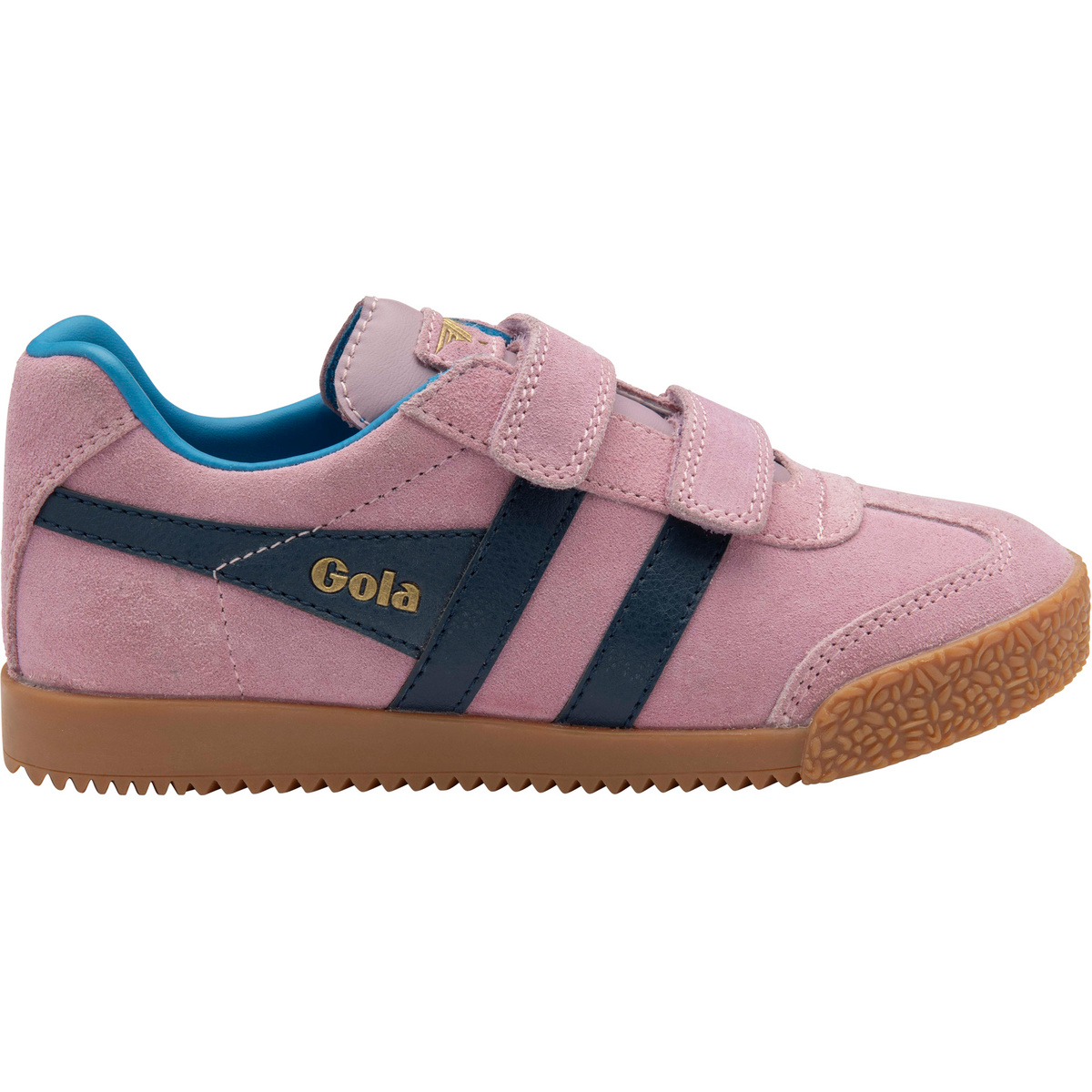 Gola Kinder Harrier Strap Schuhe (Größe 28, rosa)