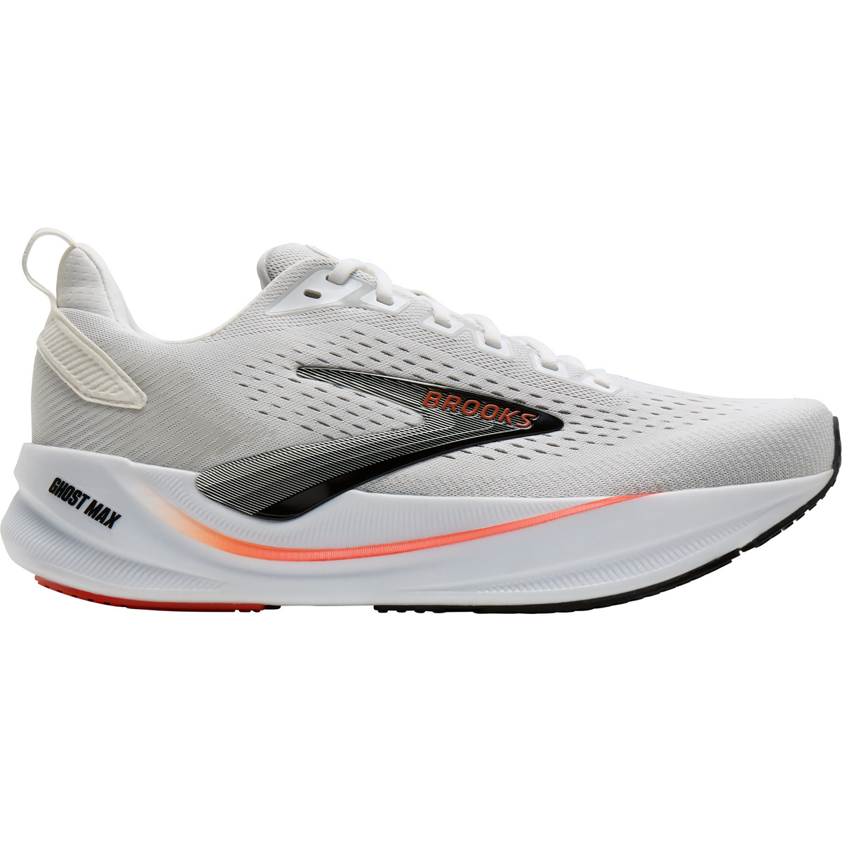 Brooks Herren Ghost Max 4 Schuhe (Größe 44, rot)