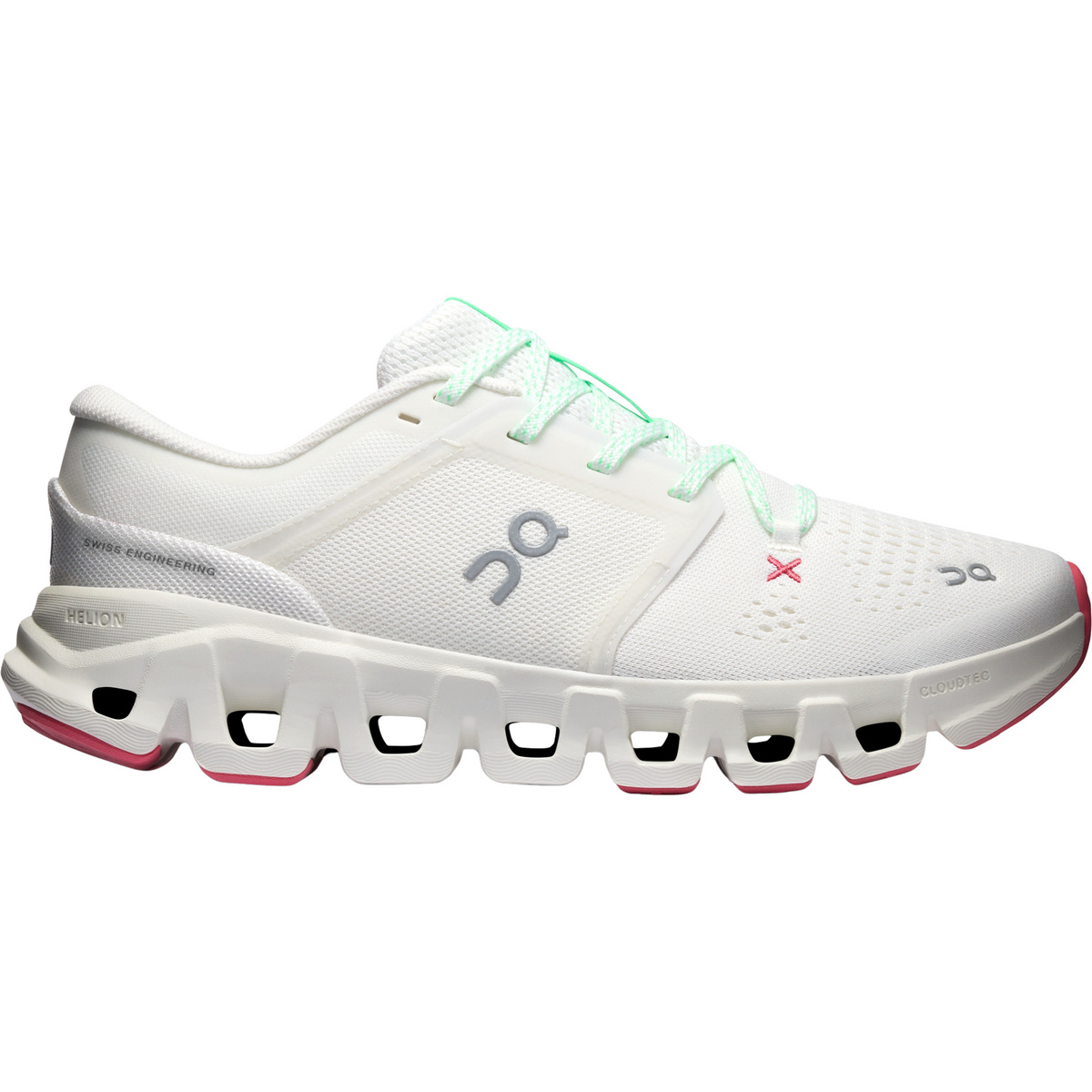 On Damen Cloud X 5 Schuhe (Größe 37.5, pink)