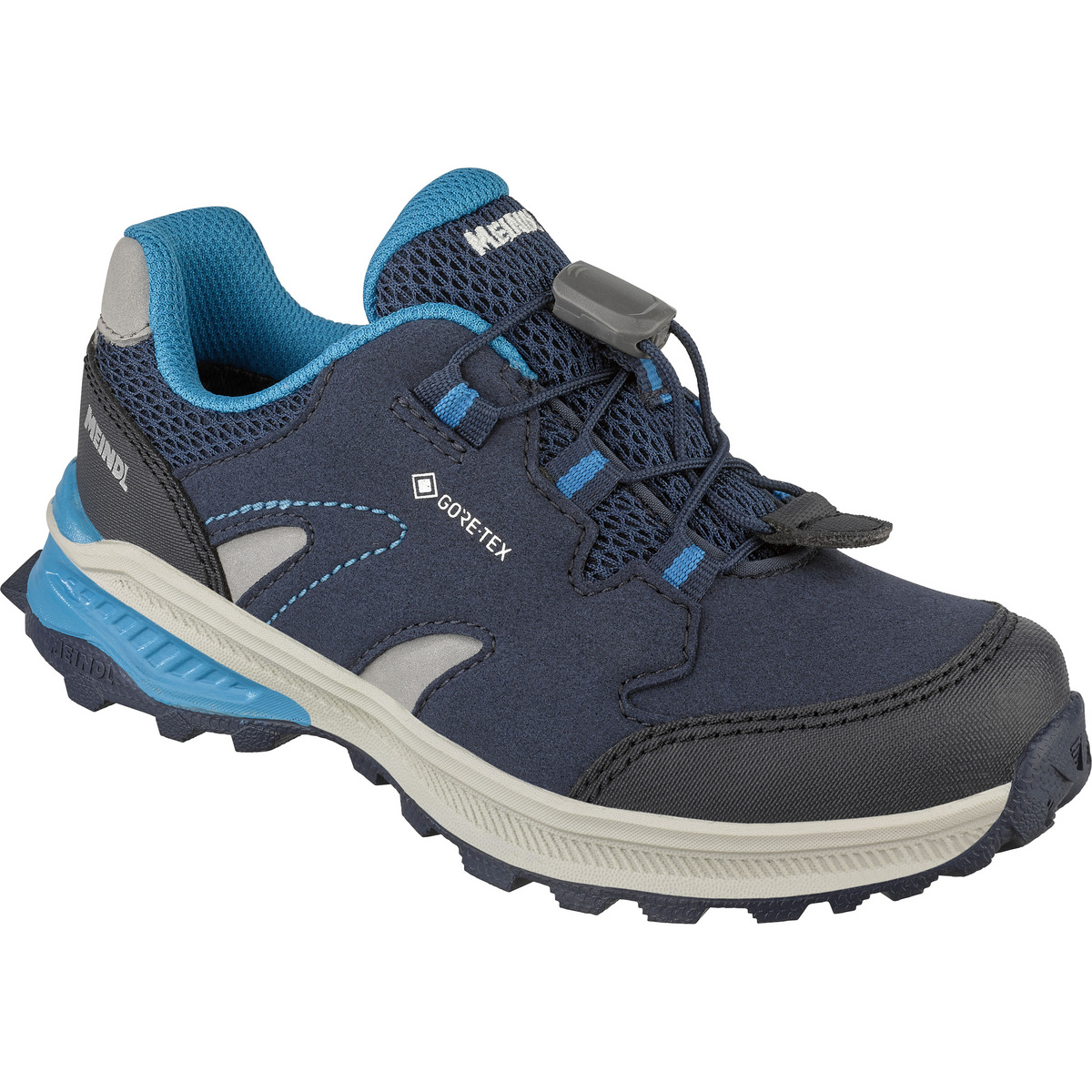 Meindl Kinder Kivo GTX Schuhe (Größe 37, blau)