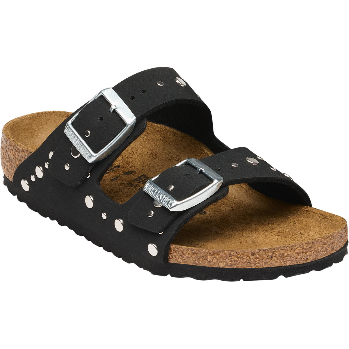 Image of Birkenstock Kinder Arizona Rivet Border Birkibuc Narrow Sandalen