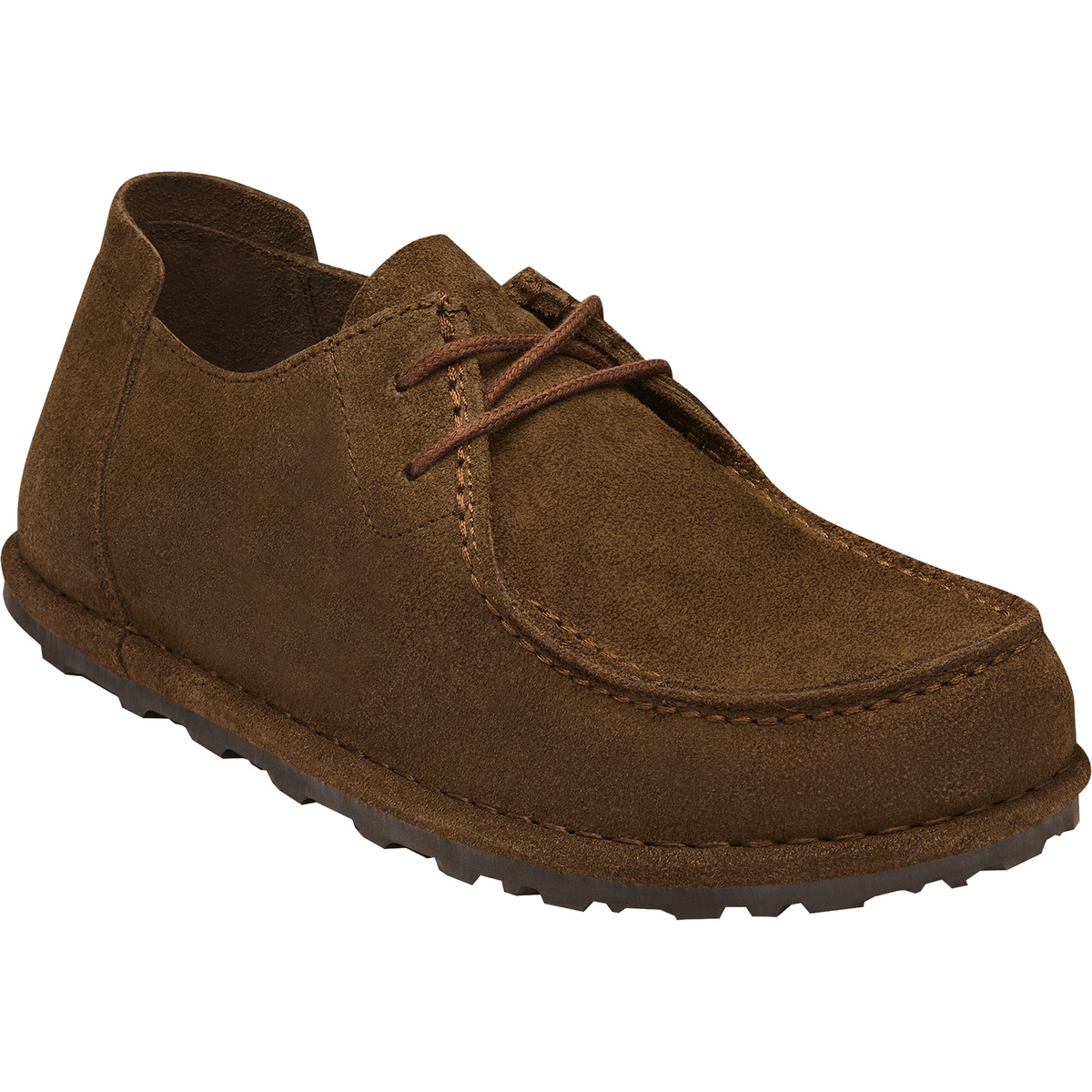 Birkenstock Utti Lace Suede Leather Schuhe (Größe 46, braun)