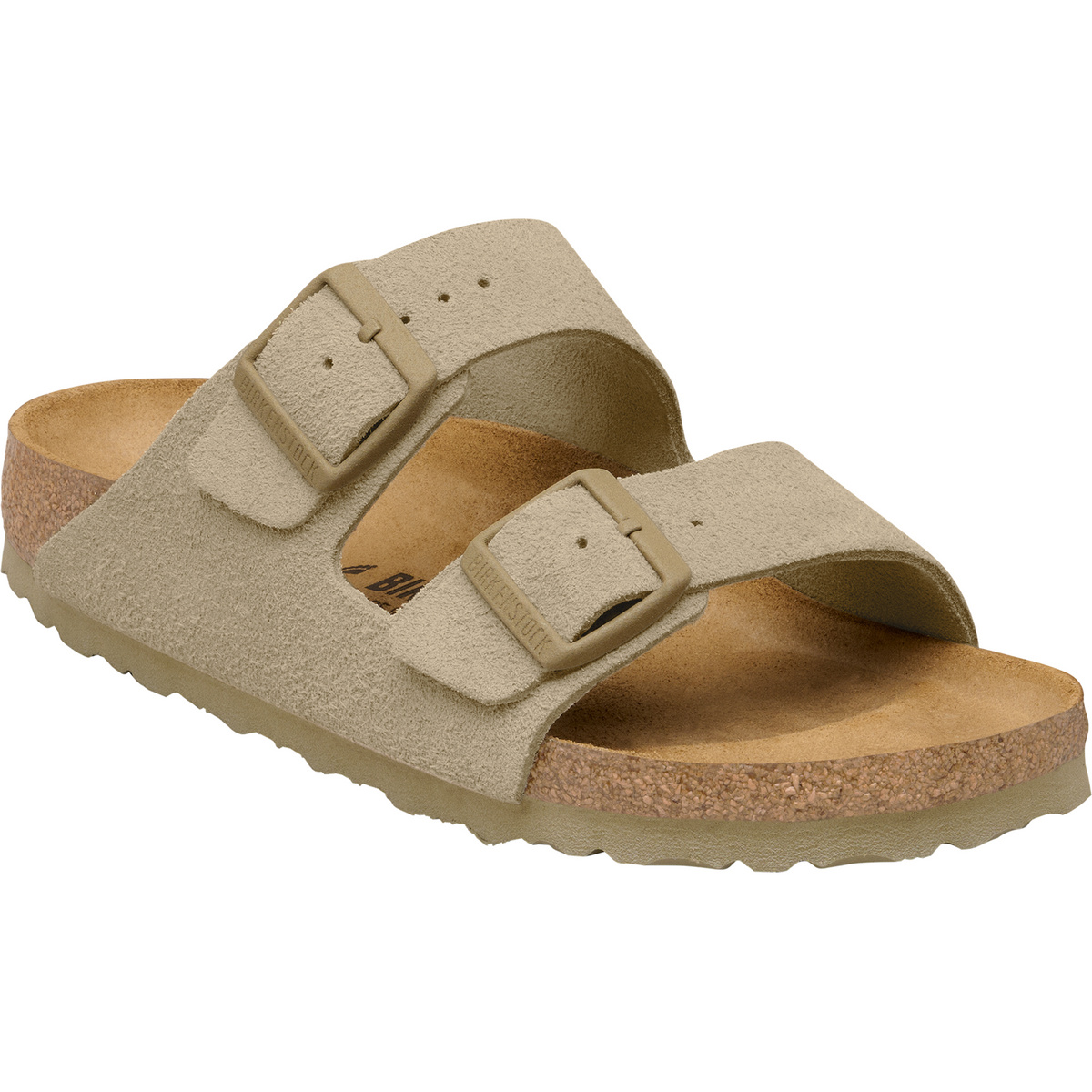 Image of Birkenstock Arizona Suede Leather Narrow Sandalen