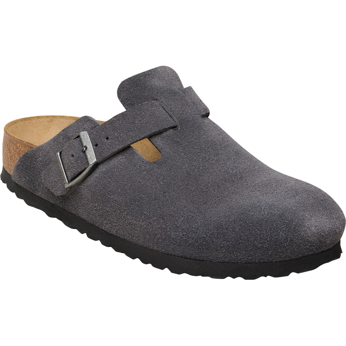 Image of Birkenstock Boston Suede Leather Narrow Sandale