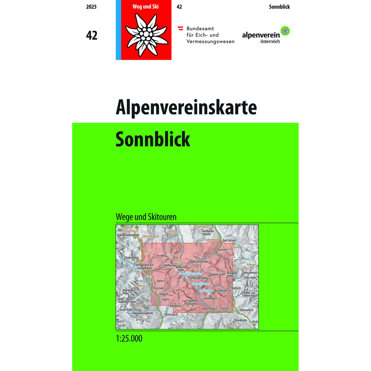 Image of DAV AV-Karte 42 Sonnblick