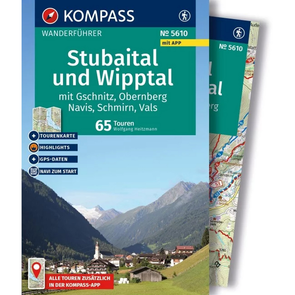 Image of Kompass Verlag WF 5610 Stubaital