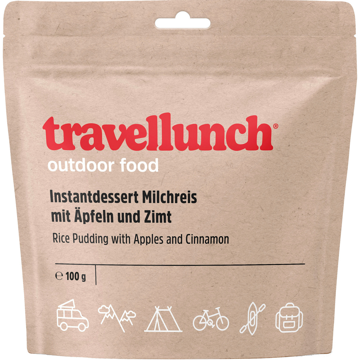 Travellunch Milchreis Apfel-Zimt (Größe One Size)