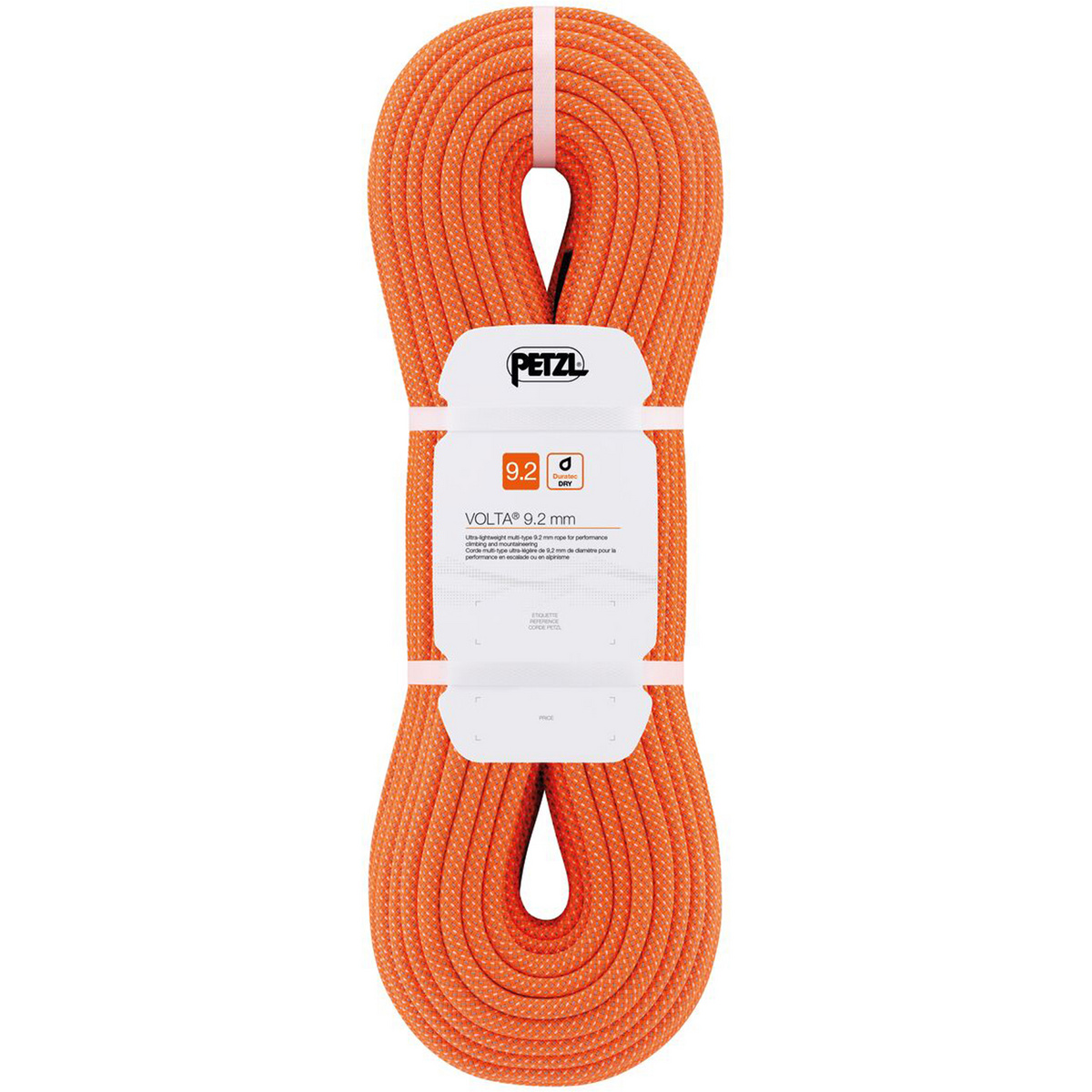 Petzl Volta 9.2 Kletterseil (Größe 30m, orange)