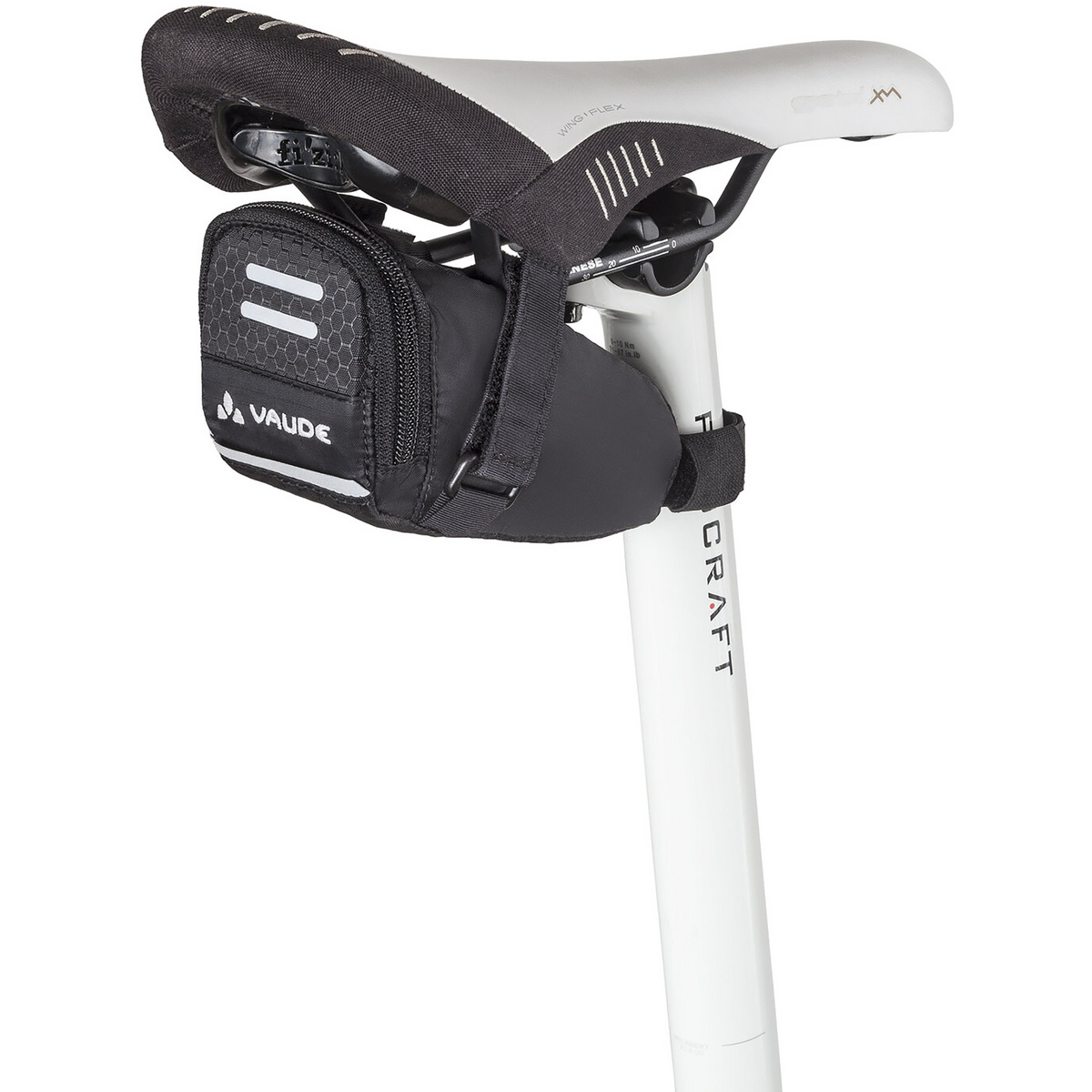 Vaude Race Light M Satteltasche (Größe 0.4L, schwarz)
