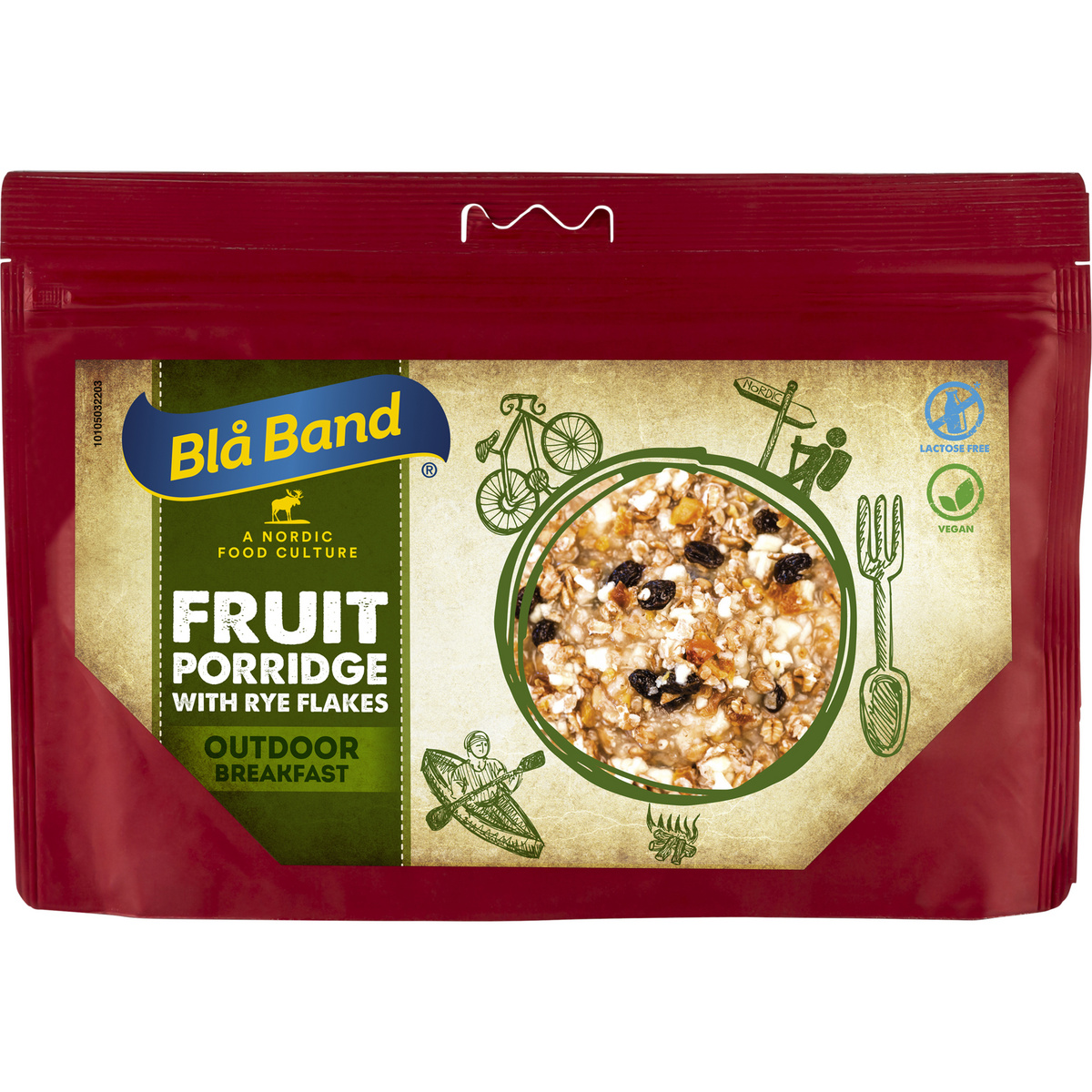 Image of Blå Band Fruchtbrei mit Roggenflakes