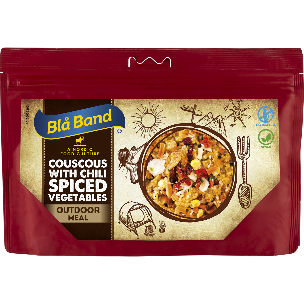 Image of Blå Band Coucous mit Chili und Gemüse