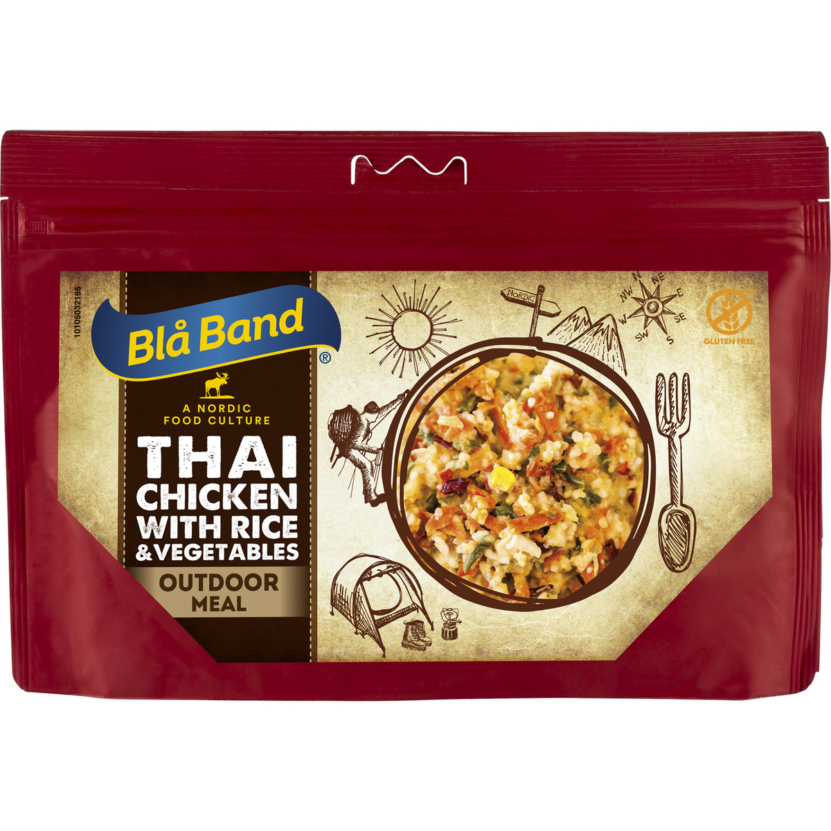 Image of Blå Band Thailändisches Huhn mit Reis & Gemüse