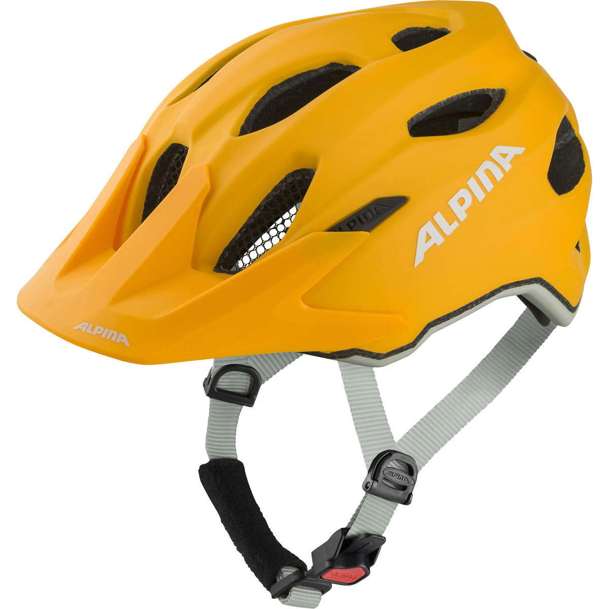 ALPINA Casque de vélo pour enfants Carapax Junior jaune