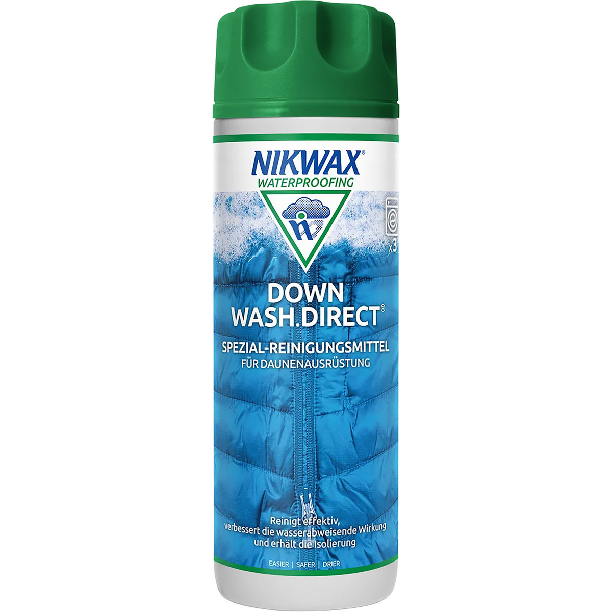 Nikwax Down Wash Direct Pflegemittel (Größe 300ml, blau)