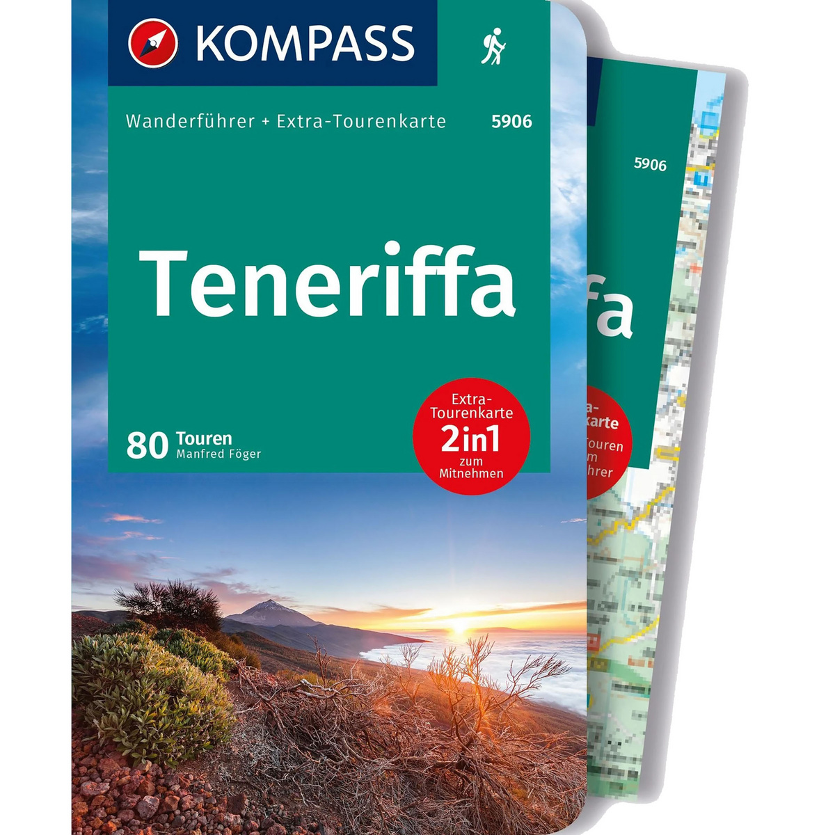 Image of Kompass Verlag Teneriffa 5906 Wanderführer