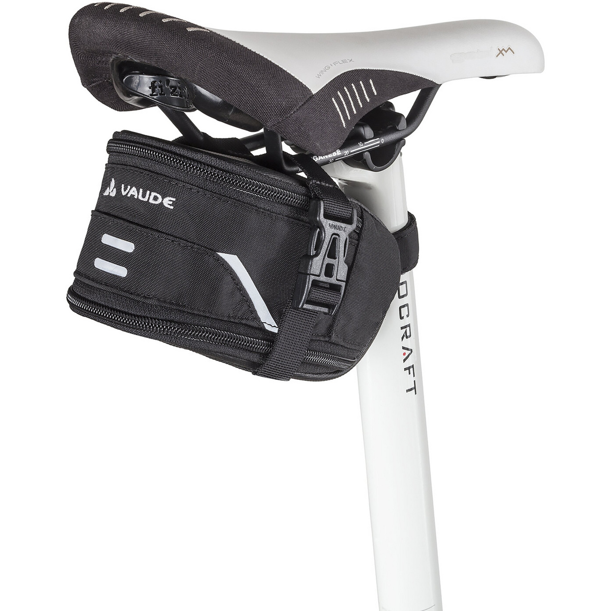 Vaude Borsa da sella Tool Stick M (Taglia 0.85L, Nero)