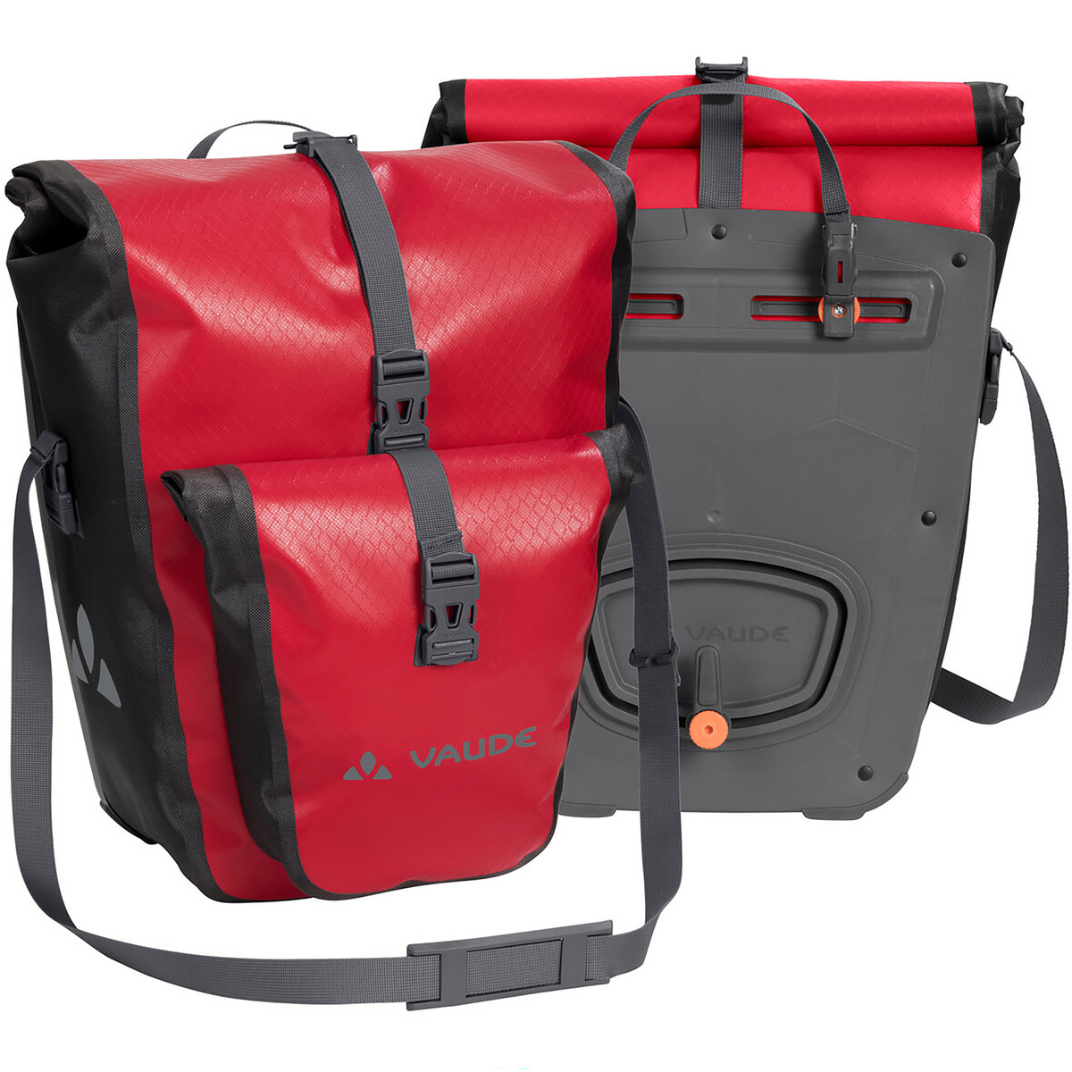 Vaude Borsa per ruota posteriore Aqua Back Plus (Taglia 51L, Rosso)