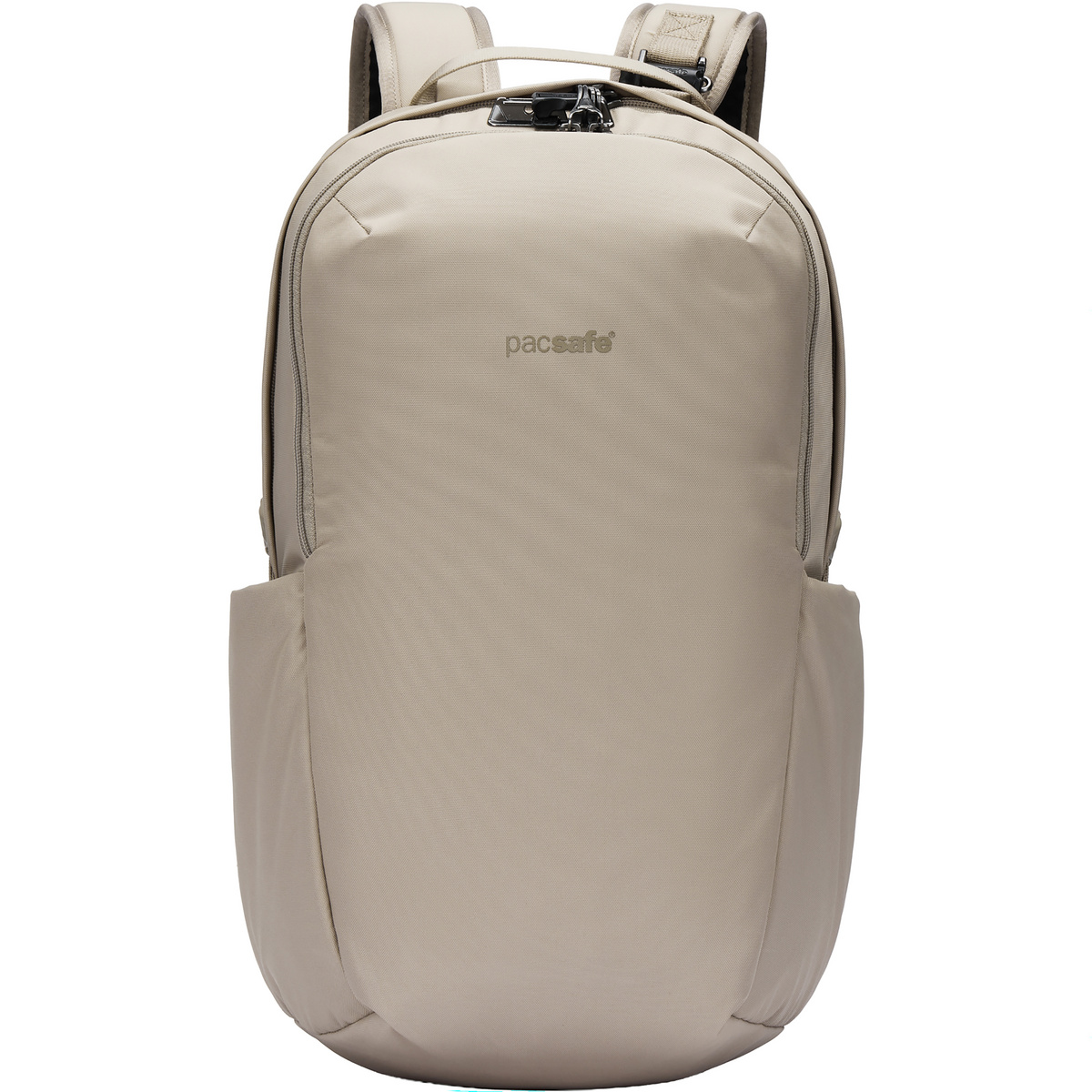 Pacsafe Vibe 25 Rucksack (Größe 24L, beige)