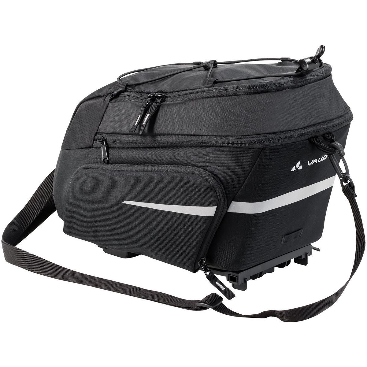 Vaude Borsa da sella Silkroad Plus (i-rack) (Taglia 16L, Nero)