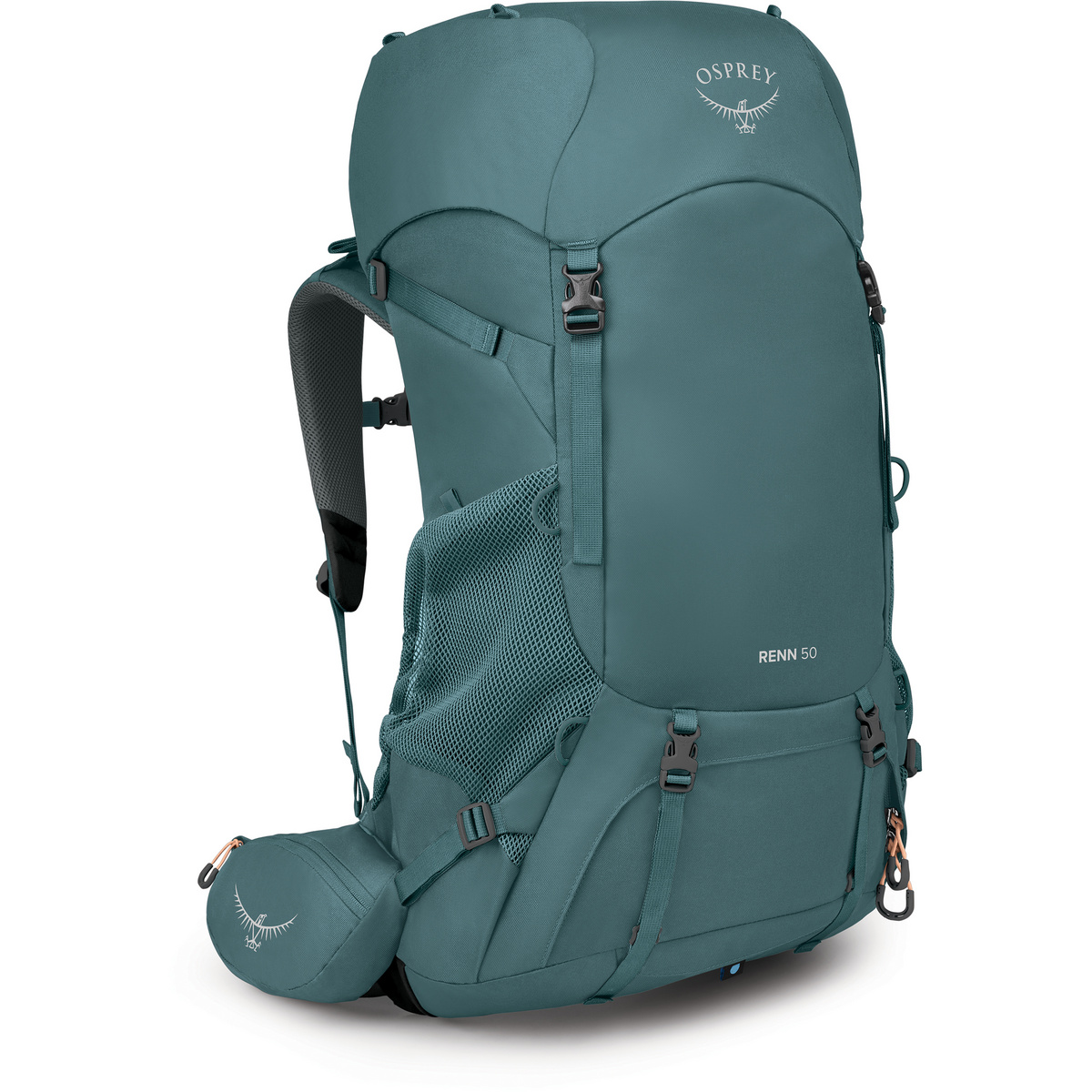 Osprey Damen Renn 50 Rucksack (Größe 50L, tuerkis)
