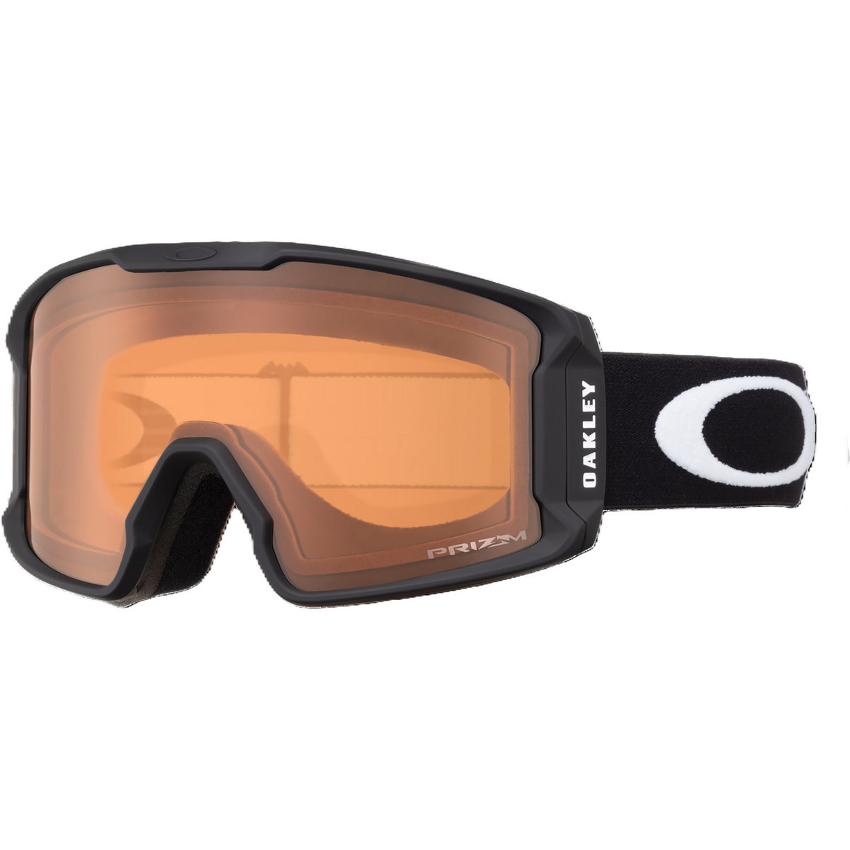 Oakley Line Miner XM Prizm Skibrille (Größe One Size, weiss)