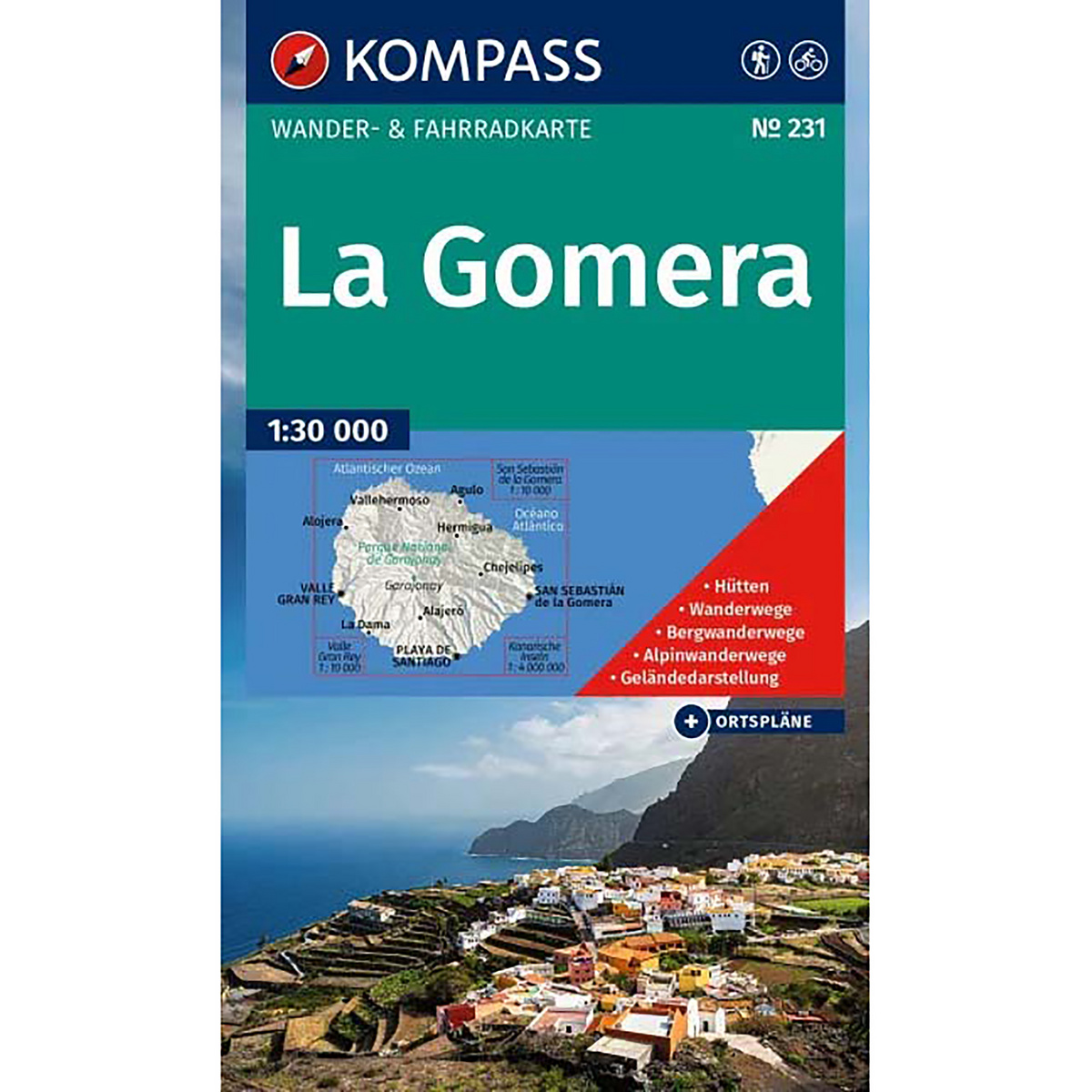 Image of Kompass Verlag WK 231 La Gomera