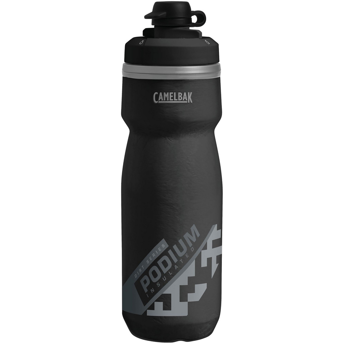 Camelbak Gourde Podium Dirt Series Chill (taille 0.62L, Noir)