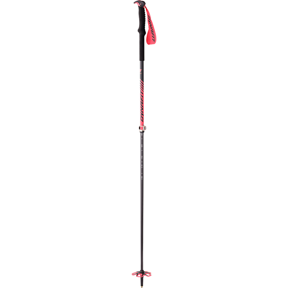 Dynafit Bâton de ski de randonnée Tour Vario 2 (taille 105-145cm, Noir)