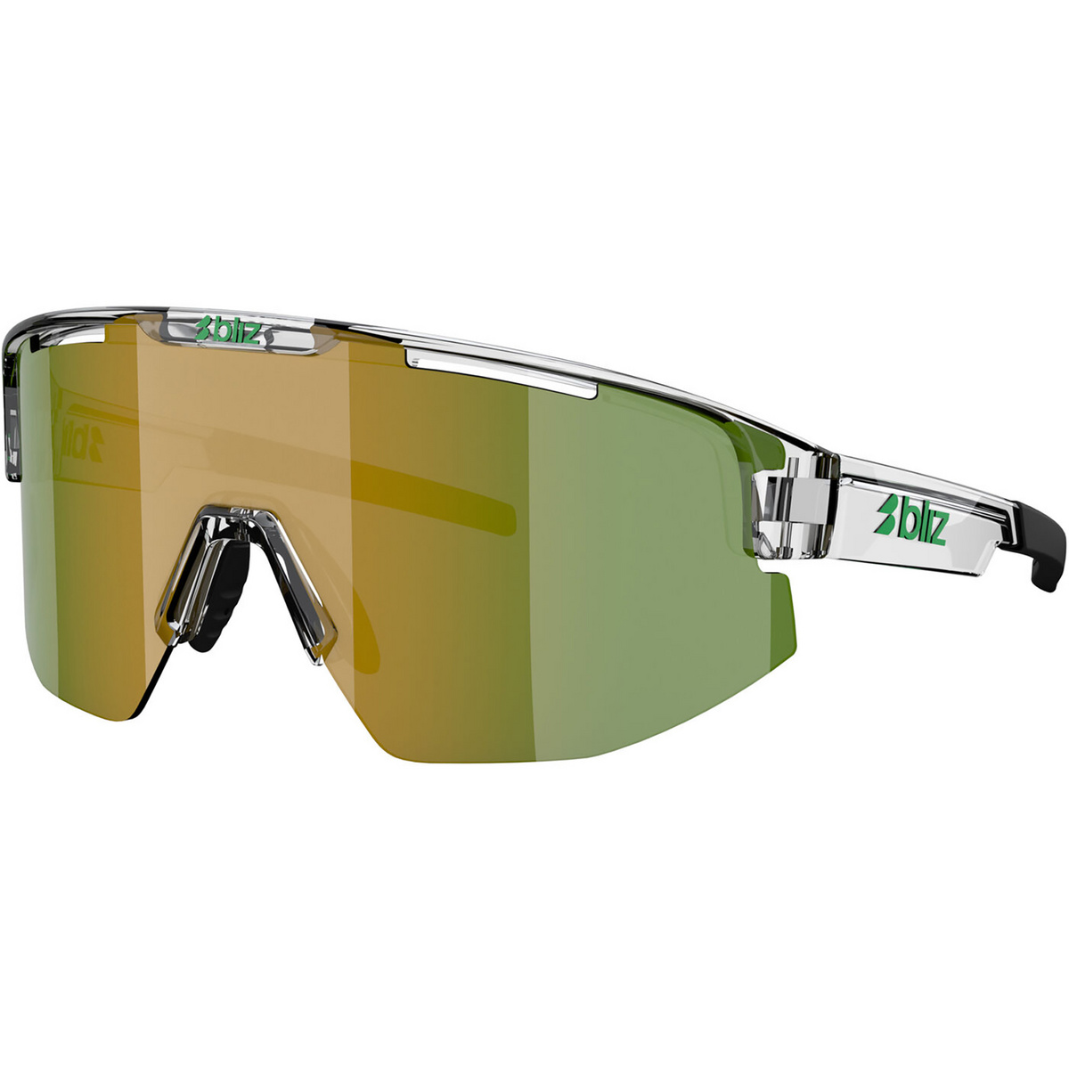 Bliz Matrix Sportbrille (Größe ONE SIZE, weiss)
