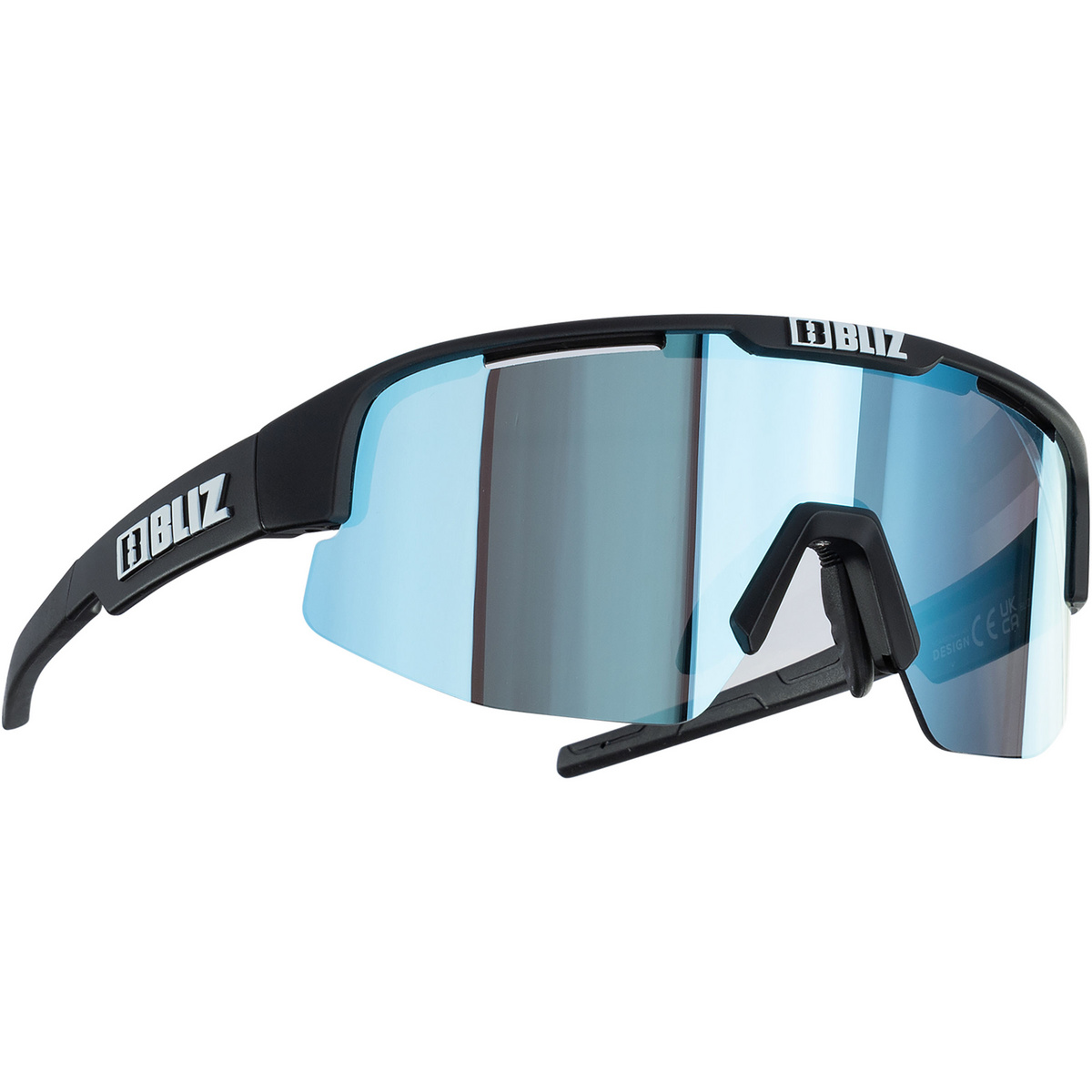 Bliz Matrix Small Sportbrille (Größe One Size, blau)